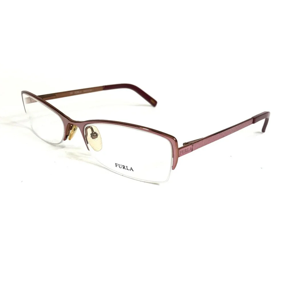 Furla Eyeglasses Frames EMY VU4069 COL.SCS Brown Pink Rectangular 54-16-135